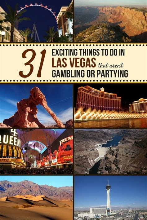 30 Exciting Things To Do in Las Vegas that Aren’t Gambling or .